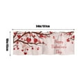 thumbnail image 3 of Dvumao Valentines Day Decorations, Romantic Valentine's Day Heart Shaped Style Semi Kitchen Curtains Suitable For Kitchens And Living Rooms Easily Create A Warm Home,, 3 of 6