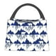 thumbnail image 1 of Balery Cartoon Iceberg Polar Bear Bolsa de Aislamiento Portátil – Bolsa de Almuerzo con Forro de Aluminio Mejorado, Funda Impermeable y Fácil de Limpiar para Picnic y Caja de Almuerzo, 1 of 6