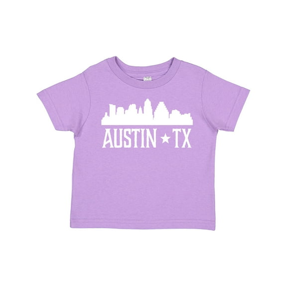 Inktastic Austin Texas Skyline Silhouette TX City Boys or Girls Toddler T-Shirt