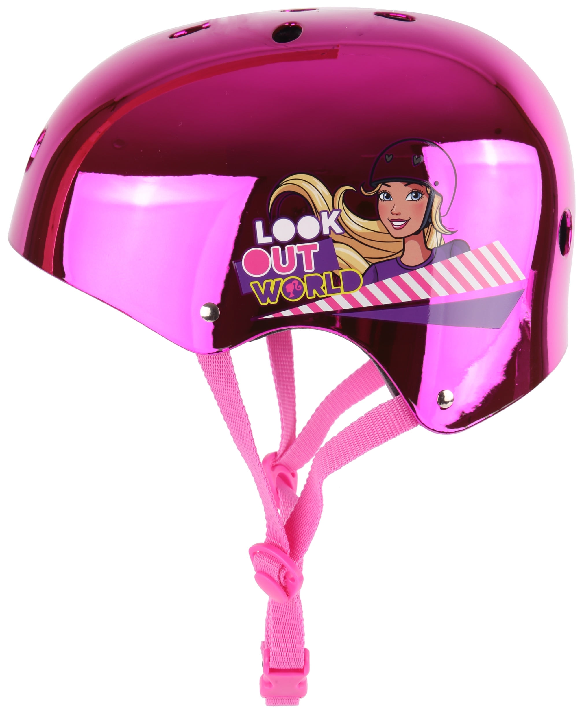 MY FAB BEAUTY GIRLS SET SIZE 46-52cm BARBIE CYCLE/SCOOTER SAFETY HELMET 
