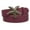 Burgundy, variant on Unisex Starfish Buckle Snap-On Belt – 1.5" Wide, 19-Color Options