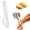 A, variant on Yooci Horizontal Stainless Steel Vegetable Peeler, Reusable Y-Shaped Fruit Skin Scraper for Apples and Cucumbers, Ergonomic Household Kitchen Shaver Tool, Horizontal Style