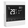 thumbnail image 3 of Termostato de calefacción por suelo radiante AC220V, controlador de temperatura de calefacción inteligente programable, 3 of 5