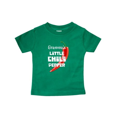 

Inktastic Gramma s Little Chili Pepper Gift Baby Boy or Baby Girl T-Shirt