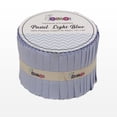 thumbnail image 2 of Soimoi Solid Jelly Roll Fabrics for Quilting 40 Strip 1.5" Cotton Strips Bundles, Perfect Quilting Fabric for Craft Project, Precut Quilt Fabirc, Cotton Strips for Home Decor,Rugs - Pastel Light Blue, 2 of 7