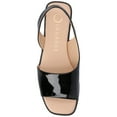 thumbnail image 5 of Journee Womens Brinsley Croco Texture Sling Back Flat Sandals, Widths Available, 5 of 10