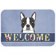 thumbnail image 2 of Caroline's Treasures Boston Terrier Welcome Kitchen/Bath Mat, 2 of 2