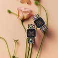 thumbnail image 4 of Compatible avec Fitbit Versa 2 Bracelets Femmes Hommes, 2 Pack Bracelet Élastique Réglable en Nylon Doux de Remplacement pour Fitbit Versa 2/Versa/Versa Lite/SE Montre Intelligente Aztec Tissage Coloré/coloré, 4 of 7