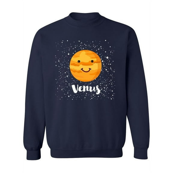Cute Venus Design Sweatshirt Women -Image by Shutterstock, Female Small