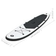 thumbnail image 2 of vidaXL Inflatable Stand Up Paddleboard Set Black and White, 2 of 8