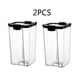thumbnail image 1 of Fiudx Juego de Recipientes Herméticos para Almacenamiento, Diseño Compacto, Plástico Duradero, Versátiles para La Cocina, Organización de Refrigerios y Cereales, Tamaños de 460 Ml, 700 Ml, 1300 Ml y, 1 of 5