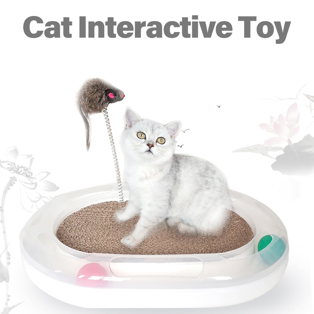 carno wooden cat toy