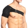 thumbnail image 1 of Shoulder Brace, Adjustable Breathable Support Back Brace Guard Strap Sports Care Single Shoulder (Color : LQ2408B), 1 of 7