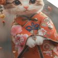 thumbnail image 3 of Gaeub Adorable Kitten In Kimono Print Baseball Caps,Adjustable Hat, One Size,Fashion Adjustable Dad Hats for Men/Women, 3 of 6