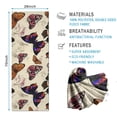 thumbnail image 2 of Butterfly Colorful Wing Pattern Hot Yoga Mat Towel Non Slip for Hot Yoga - Quick-Drying Yoga Mat Cover with 4 Corner Pockets with Travel Bag - Hot Yoga Towel Non Slip 70"x26", 2 of 6