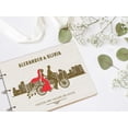 thumbnail image 5 of Darling Souvenir Personalized Engraved Laser Cut Wedding Guest Book Wooden Cover Sign-in Book Registry Guestbook Scrapbook-XD, 5 of 7