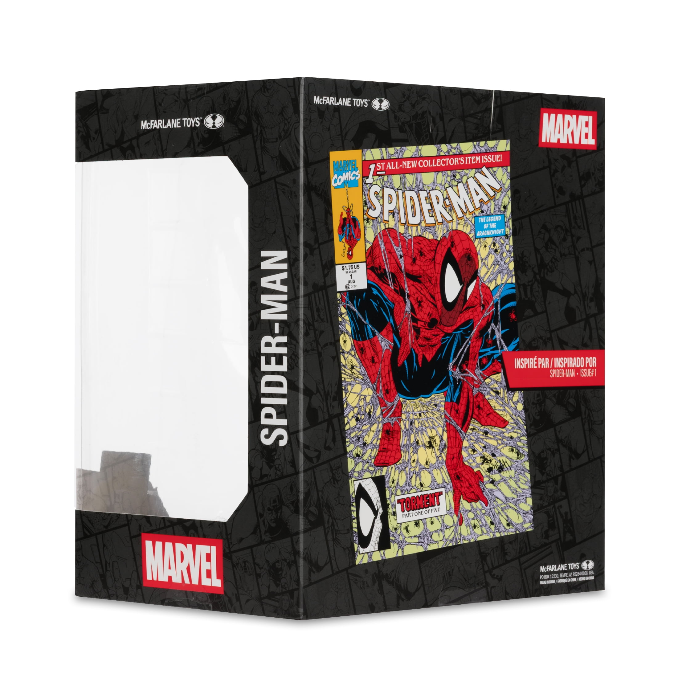 Marvel Spider-Man #1 Corner Box Collectible - McFarlane Toys