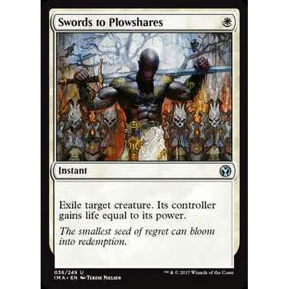 MtG Iconic Masters Uncommon Swords to Plowshares #36