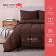 thumbnail image 3 of ALVANA Set de Edredón 3 Piezas Acolchado Extra Grande Hipoalergénico Relleno Suave de Microfibra Down Alternative Ideal para Todo el Año Uso como Edredón o para Funda Duvet, 3 of 6