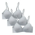 thumbnail image 4 of XIYON Bras For Women Ladies Smooth Pure Thin Underwear T Shirt Thin Cup Bra Soft Comfortable Everyday Bra, 4 of 5