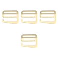 thumbnail image 3 of Hebilla de gancho G (4 unidades), hebilla ajustable con resorte, aleación de zinc, 38 mm, hebilla de cincha resistente Oro claro, 3 of 9