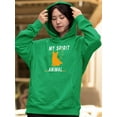 thumbnail image 2 of Corgi My Spirit Animal Hoodie Women -Image by Shutterstock, Female XX-Large, 2 of 4