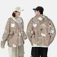 thumbnail image 5 of Picia Chicken Women's Men's UPF 50+ Sun Protection Hoodie Shirt Long Sleeve SPF Fishing Outdoor UV Hiking Lightweight Shirts-XX-Large, 5 of 9