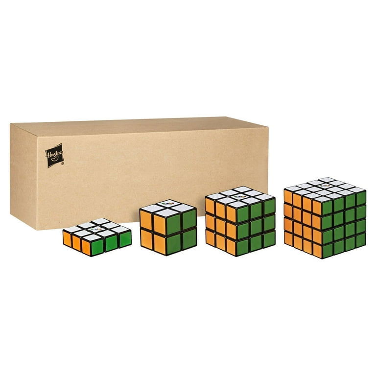 Rubik s Solve the Cube Bundle 4 Pack Toy for Kids Ages 8 and Up