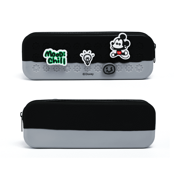 MINISO Disney Marvellous Mickey Collection Holes Stationery Case - Super Cute Mickey - Themed Pencil Pouch