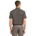 thumbnail image 2 of Port Authority Tall Short Sleeve Easy Care Shirt-LT (Bark), 2 of 4
