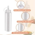 thumbnail image 6 of Squeeze Bottle, Condiment Squeeze Bottles, Plastic Ketchup Squeeze Squirt Bottle for Sauce, BBQ, Dressing, Paint, Workshop, Pancake Art Dispenser,3 pack, 12 oz/360ml, 6 of 8