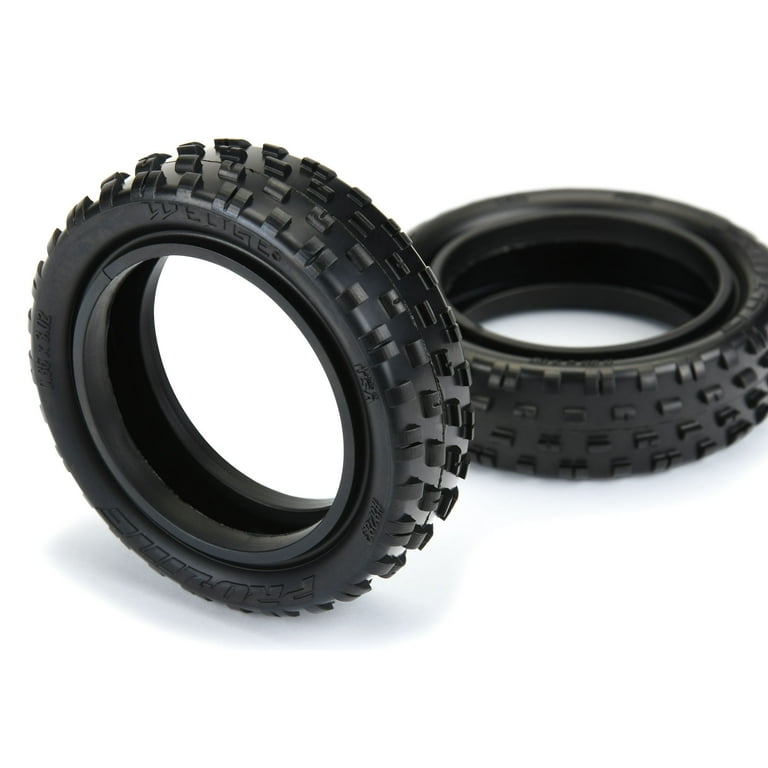 Proline 817502 4-Rib Front Buggy Tires - M3 Soft Compound, 2.2 Inch For 2WD RC Cars