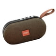 thumbnail image 2 of Altavoz HiFi Sound SD USB Media Player compatible con Bluetooth 4.2 Wireless Stereo Sound Radio AUX-in Soundbox, marrón Inevent EL000360-06B, 2 of 7