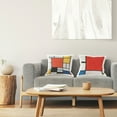 thumbnail image 3 of Stupell Industries Piet Mondrian Classic Geometric Squares Square Decorative Printed Throw Pillow, 18 x 18, Set of 2, 3 of 4