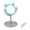 blue and gray, variant on MERIGLARE 1/12 Vanity Mirror Dressing Table Scene Descor for Micro Landscape DIY Model blue and gray