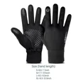 thumbnail image 3 of Guantes Impermeables Reflectantes Frío Cálido Noche Correr A, 3 of 6