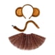thumbnail image 4 of Conjunto de orejas y cola de mono, diadema infantil con orejas de mono para disfraces de, 4 of 8