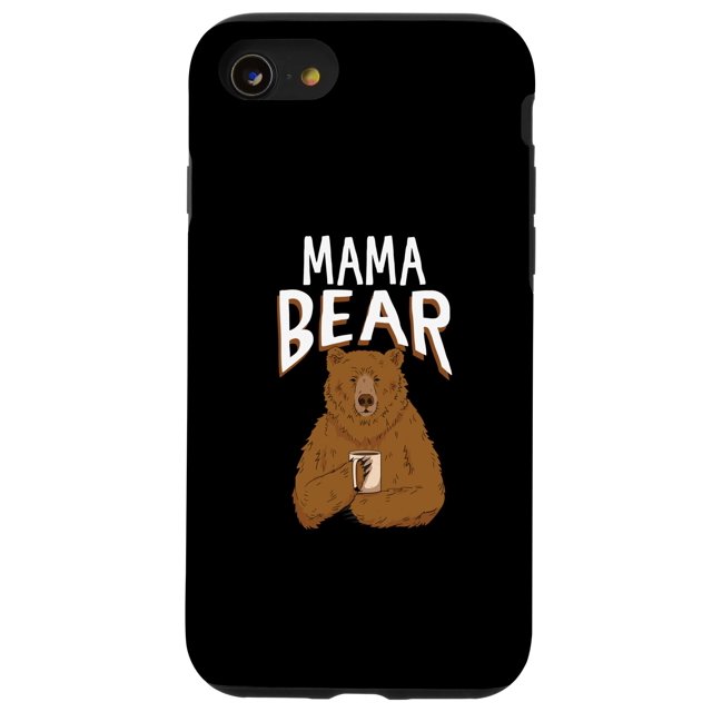 Funda Mama Bear para iPhone SE 2020, 7 y 8