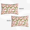 thumbnail image 2 of Fotbe butterfly Pattern Pillow Cases - Envelope Closure - Luxury, Extra Soft, Cooling Pillow Covers - Wrinkle, Fade, Stain Resistant-16"x24", 2 of 6