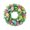 45cm, variant on Easter Wreath for Front Door Artificial Spring Floral Wreath with Pastel Eggs for Home Indoor Outdoor Porch Wall Decor