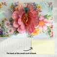 thumbnail image 5 of Unique Flower and Hummingbird Greeting Card Handmade Blessing Card with Envelope Stylish Wedding Anniversary Gift, 5 of 9