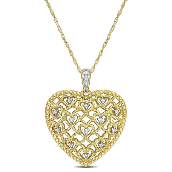 Everly Women's Diamond 10k Yellow Gold Necklace