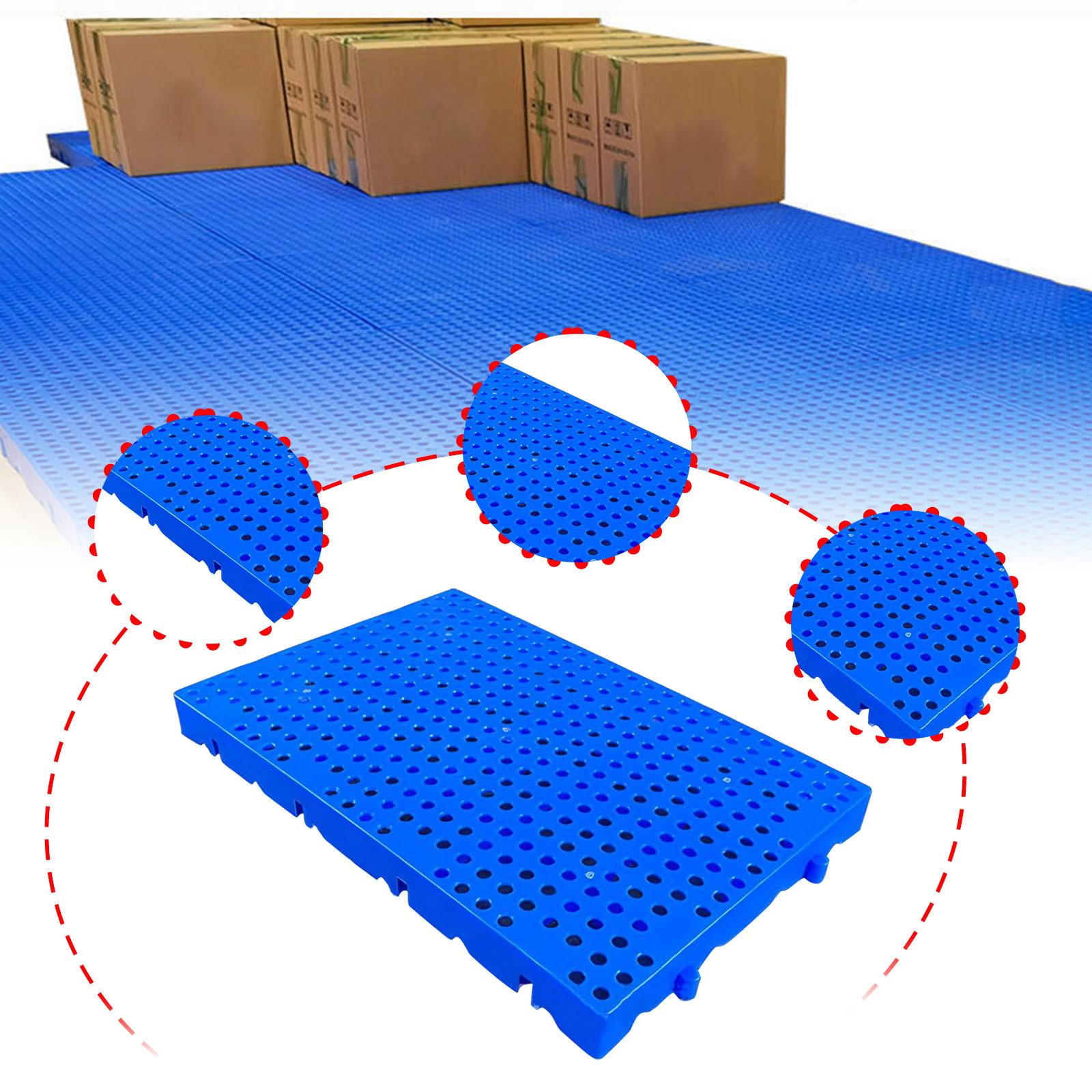 funtasica PP Pallet Ventilation Floor Pallet Nestable Pad,Waterproof Grid,for Basement Storage for Warehouse Garden Restaurant , L L