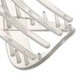 thumbnail image 6 of Unique Bargains 2pcs Plastic Hair Claws Hair Clips Hair Barrettes for Women Light Gray 3.39''x1.89''x0.91'', 6 of 7