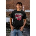 thumbnail image 5 of PACMAN Wisconsin State Leveling Up Men's Graphic T Shirt Tees Brisco Brands S, 5 of 6