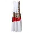 thumbnail image 3 of ZANZEA Women Sleeveless Maxi Dress Casual Vintage Patchwork Long Dresses, 3 of 3