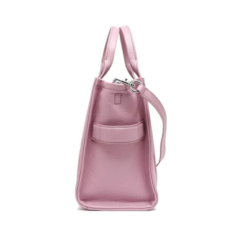 Marc Jacobs Womens The Leather Small Tote Bag Lilas Marc Jacobs Womens The Leather Small Tote Bag Lilas