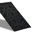 thumbnail image 4 of Evideco Black Shoeprint Rubber Door Mat 30x18 Inches - Rubber Backing, Weather Resistant - Outdoor - Front Door Mat for Entryway, Porch, Patio, 4 of 9