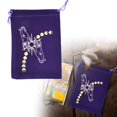 thumbnail image 1 of Modern Flannel Drawstring Pouch for Tarot Card Storage and Organizing Divination Accessories Universal Home Textile Bag, 1 of 3