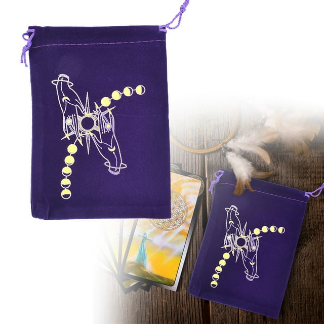 Home Textile Storage | Modern Tarot Card Pouch for Divination Accessories and Small Items | Universal Home Organization Platform Competition Title